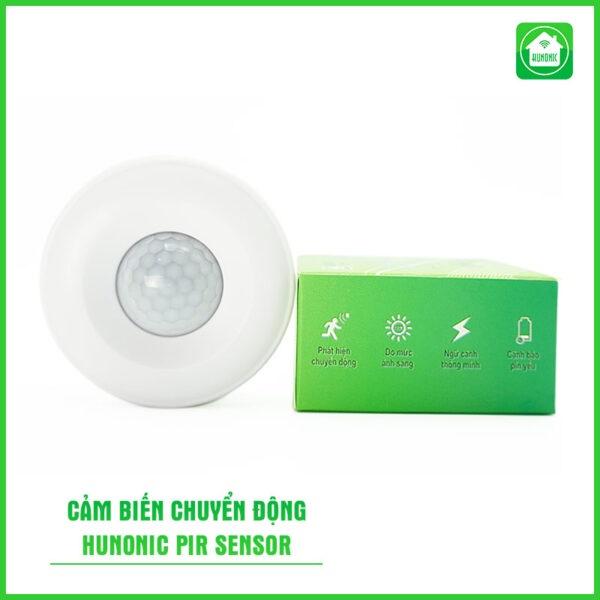 Bộ Cảm Biến Chuyển Động Hunonic Pir Sensor Tự Động Bật Tắt Đèn Khi Có Người Qua Kết Nối Qua Bộ Điều Khiển Trung Tâm [Hàng Chính Hãng]