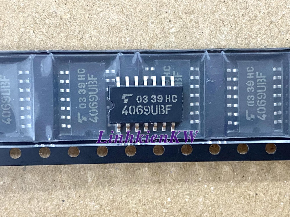 CD4069UBF ic Phao dán to mới chính gốc 100% JAPAN.