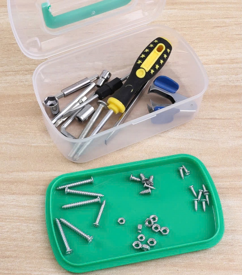 Hộp đựng đồ y tế gia đình Nakaya Green 800ml - Made in Japan