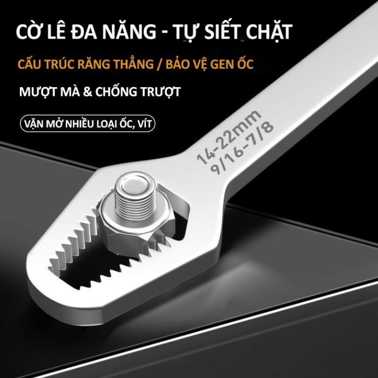 Cờ Lê Vặn Mở Đa Năng 8-22mm - Dụng Cụ Sửa Chữa Thay Thế Tất Cả Các Bộ Cờ Lê, Mỏ Lết Nhiều Size