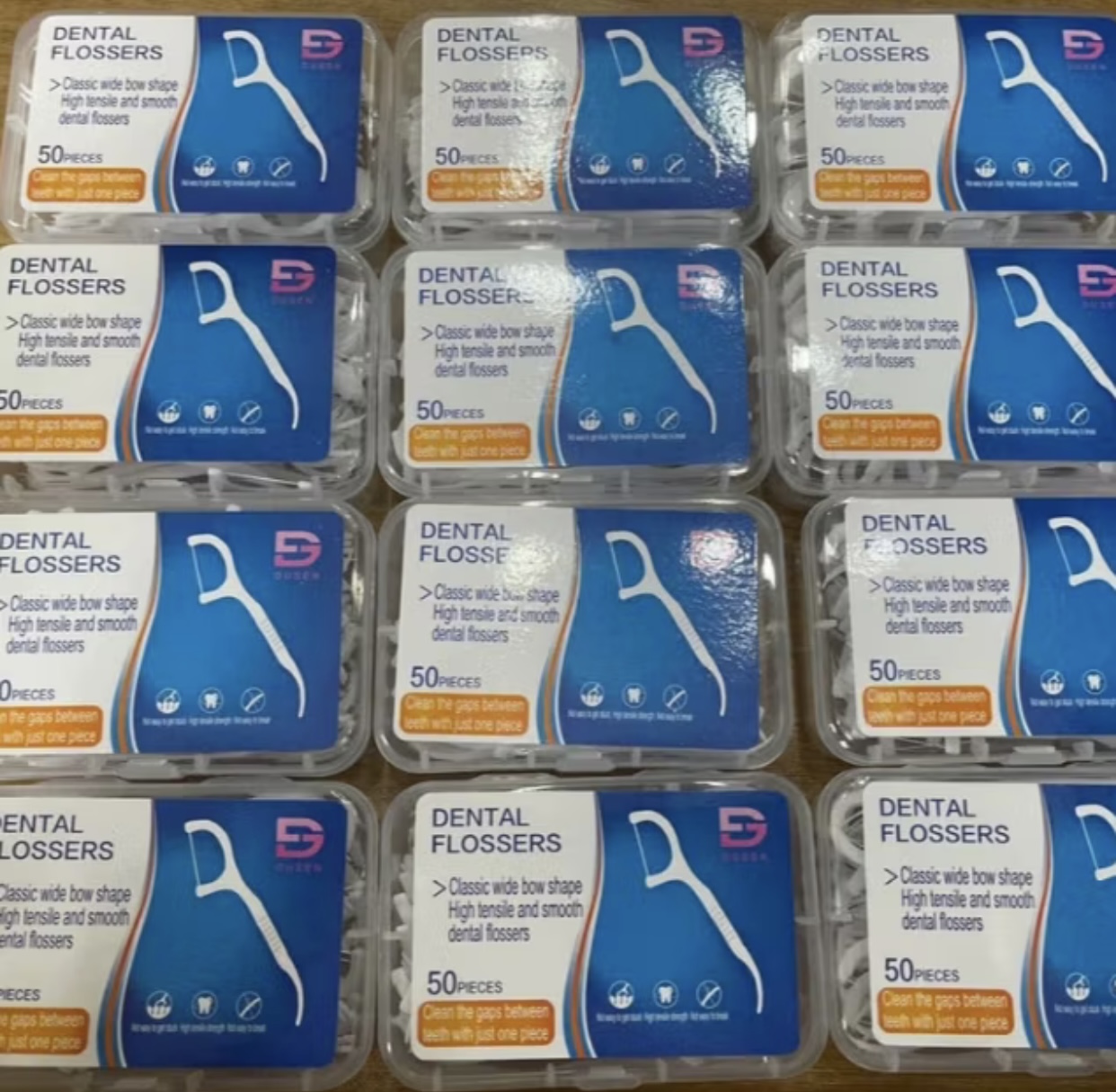 Hộp Tăm Chỉ 50 Chiếc Một Hộp 50 Cái Tiện Dụng Dễ Dùng Nhỏ Gọn