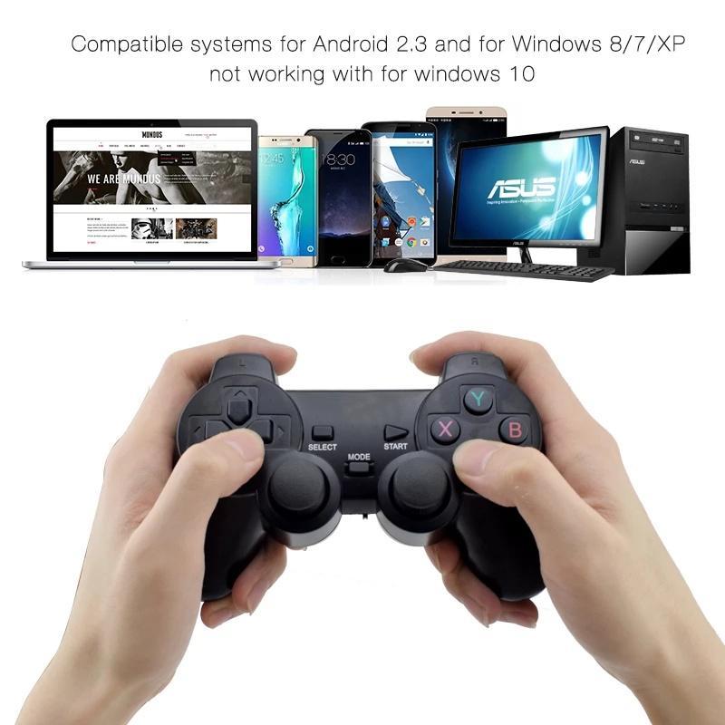 Data Frog Tay Cầm Chơi Game Không Dây 2.4G Cho Điện Thoại PS3 Android PC