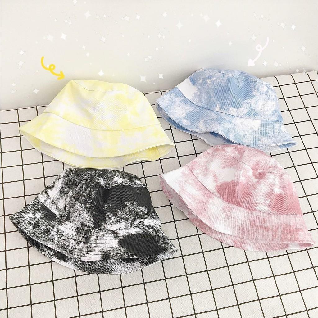 Nón TIEDYE BUCKET Loang Màu Ulzzang (Ảnh Thật