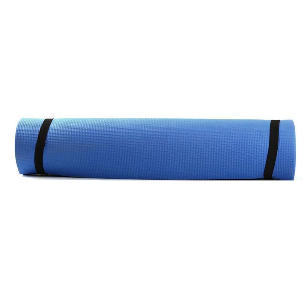 2pcs Non-Slip Thick Yoga Mat Lightweight Cushion For Pilates Stretching