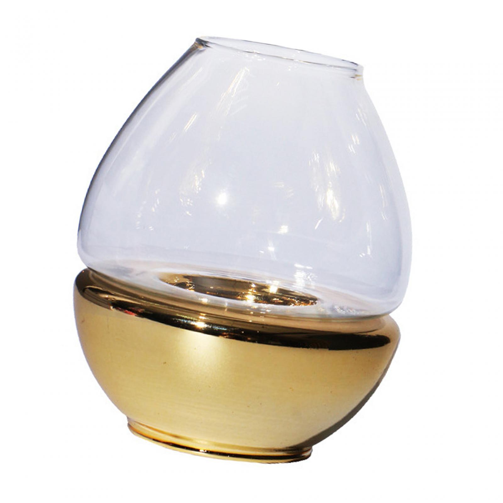 Glass Candlestick Holders Tealight Candle Holders for Table Centerpieces, Wedding Decor and Dinner Party
