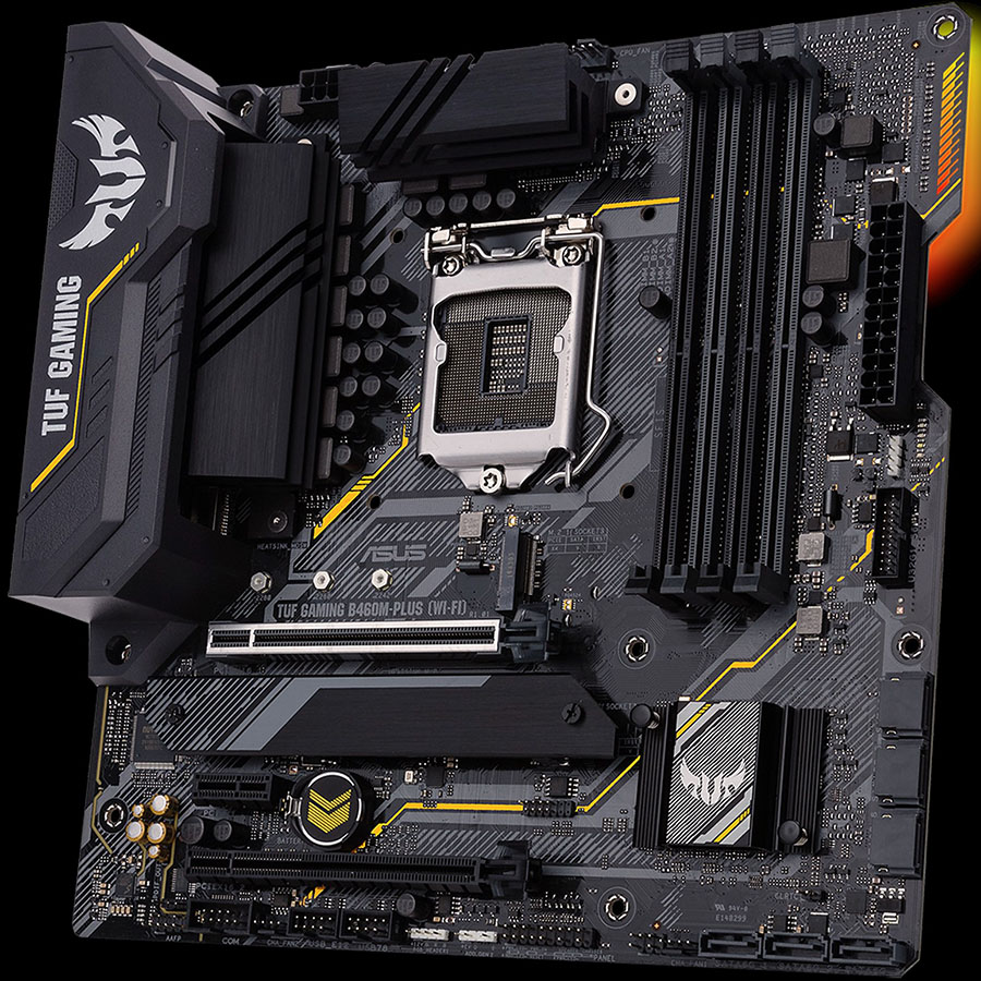 Bo Mạch Chủ Mainboard ASUS TUF GAMING B460M-PLUS - Hàng Chính Hãng