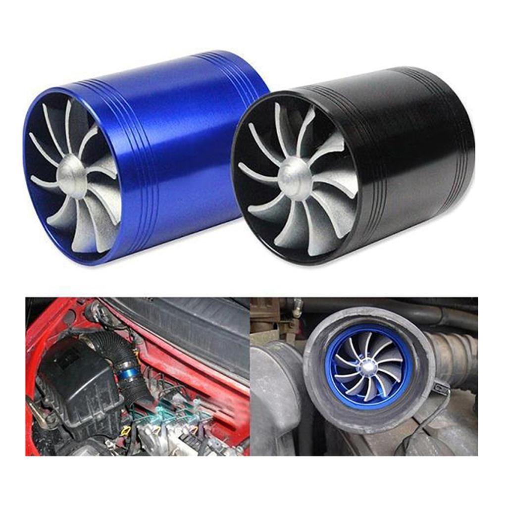 Charger Air  Supercharger Gas Fuel Saver 2.5-2.9inch Blue
