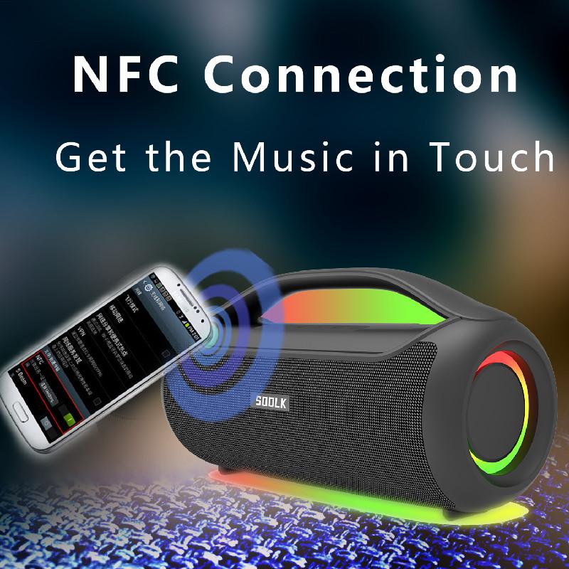 Loa Bluetooth di động SODLK công suất 120W âm lượng lớn loa siêu trầm chống nước ngoài trời âm thanh nổi vòm TWS 10400mAh caixa de som Màu sắc: TX3