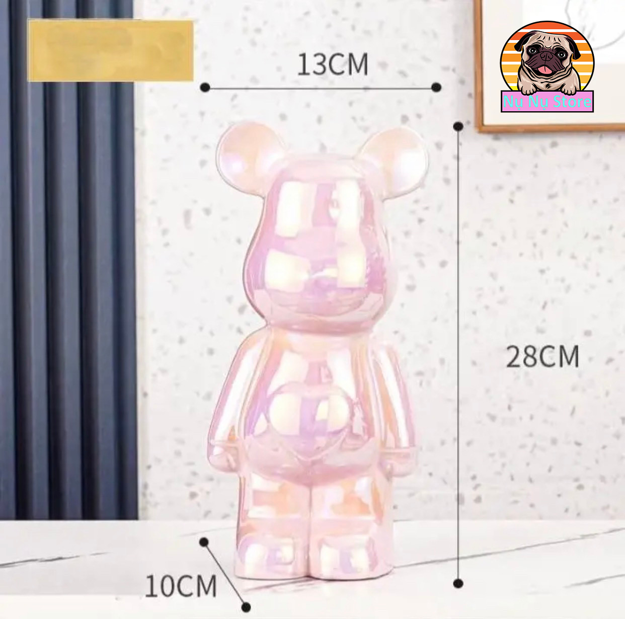 Bearbrick ống heo tiết kiệm