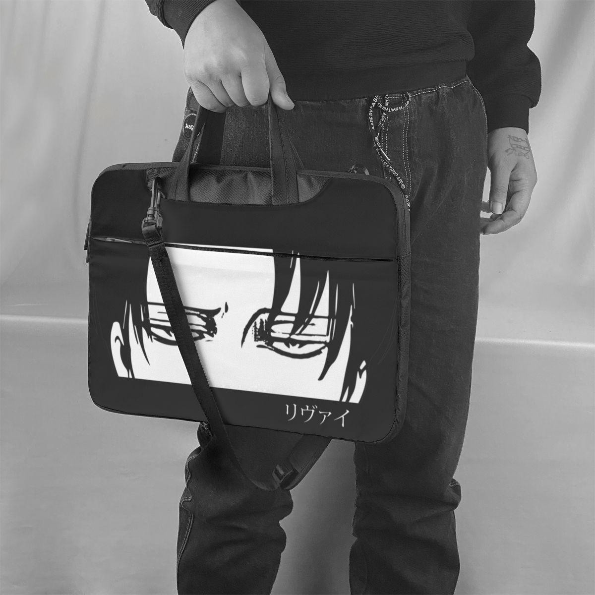 Anime Nhật Bản Laptop Túi Vintage Xe Đạp Túi Máy Tính Cầm Tay Chống Nước Laptop Túi