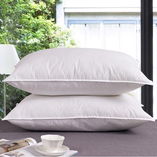 COMBO 2 RUỘT GỐI KHÁCH SẠN 5 SAO CAO CẤP ,LÔNG VŨ NHÂN TẠO MICROFIBER