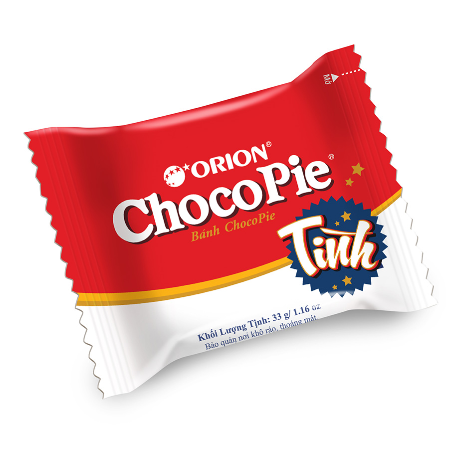 Hộp 6 gói bánh Orion CHOCOPIE TÌNH vị truyền thống (198G)