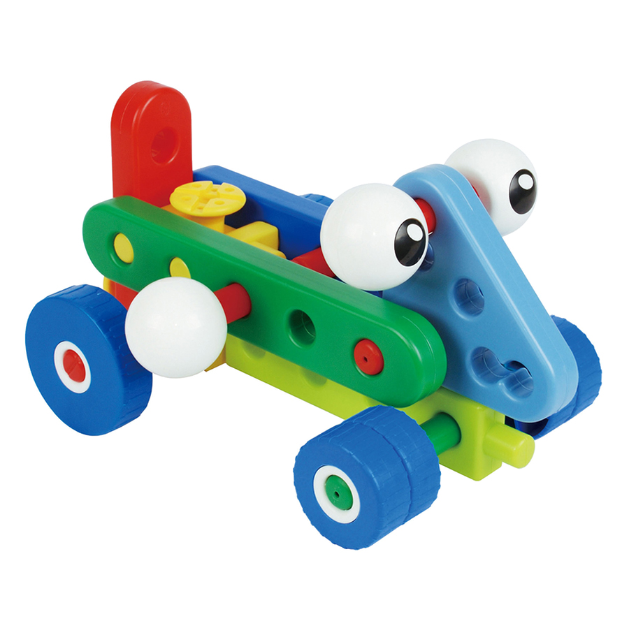 Đồ Chơi Lắp Ráp Xe Mô Hình Cho Trẻ - Crazy Crafts Gigo Toys 7266 (28 Mảnh Ghép)