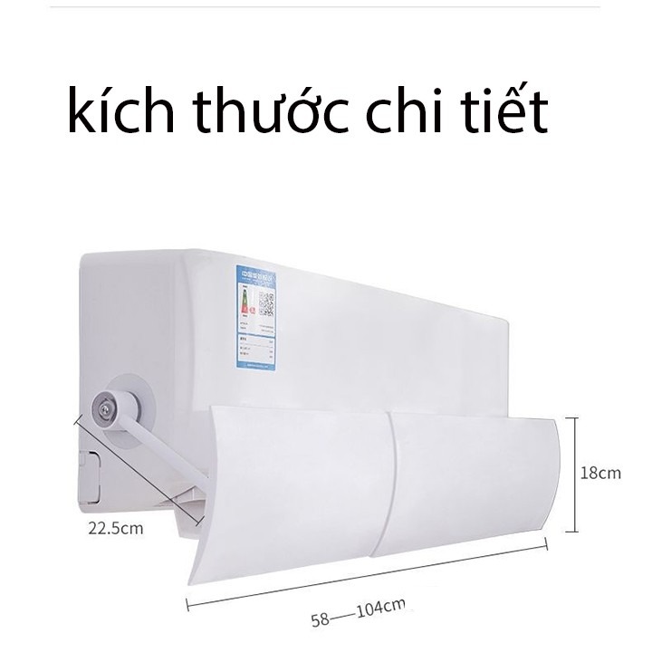 Tấm chắn gió máy lạnh, chuyển đổi hướng gió điều hòa