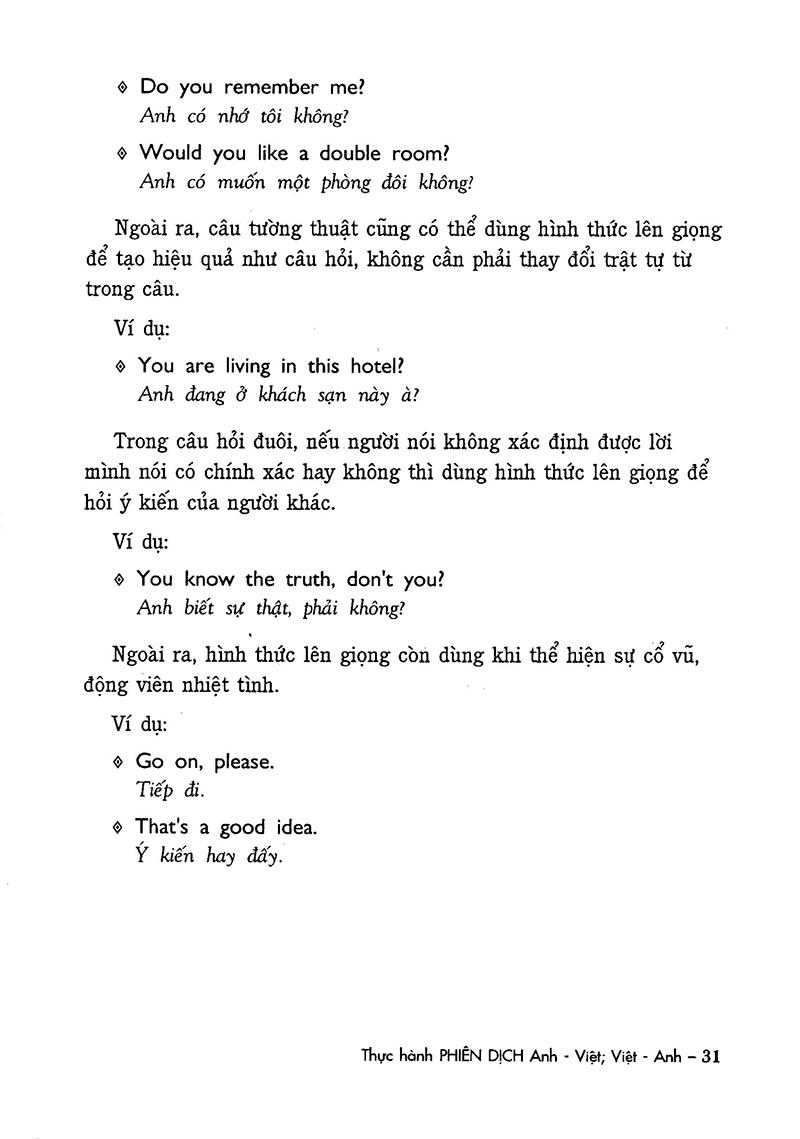 Thực Hành Phiên Dịch Anh Việt - Việt Anh