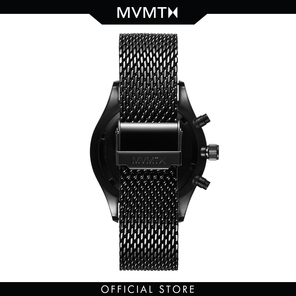 Đồng hồ Nam MVMT dây thép không gỉ 42mm - Voyager D-MV01-BL2