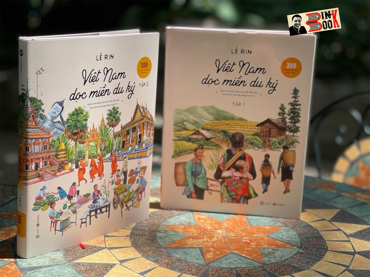 VIỆT NAM DỌC MIỀN DU KÝ TẬP 1 & 2 -Lê Rin - Thái Hà- NXB Lao Động