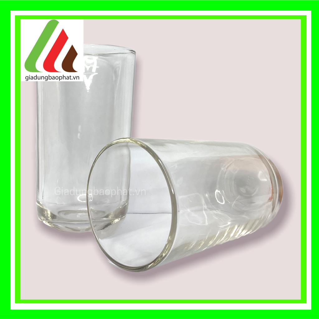 Bộ 6 ly thủy tinh cao trơn 300ml việt tiệp trong suốt chất lượng cao