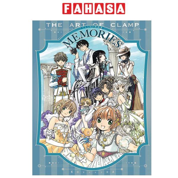 Sách ngoại văn: CLAMP原画集 MEMORIES - Clamp Gengashuu Memories