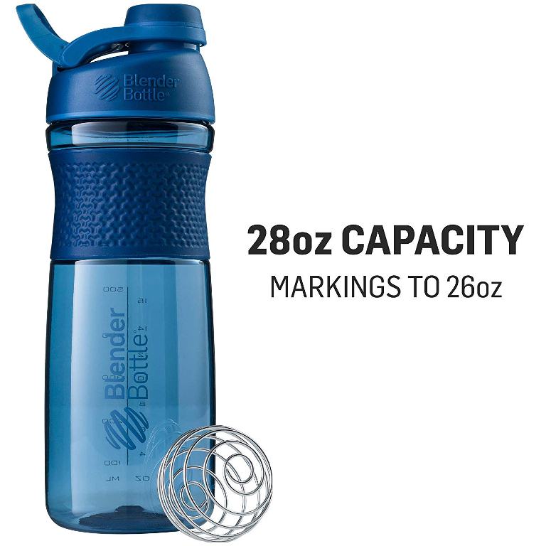 Bình lắc BlenderBottle Sport Mixer 28oz (800ml) màu ngẫu nhiên