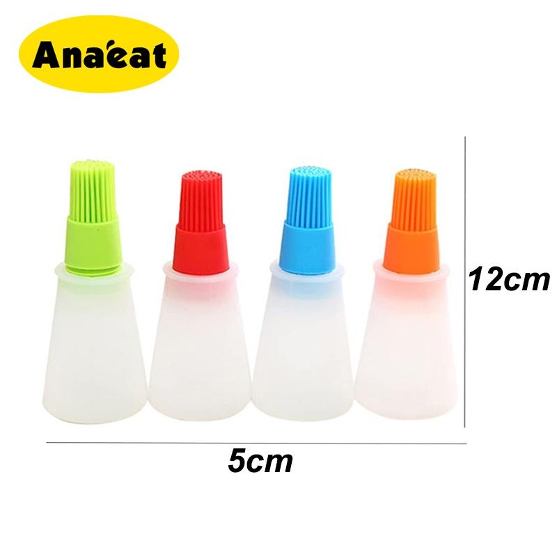 1 lọ đựng dầu ăn ANAEAT kèm cọ silicon phết dầu