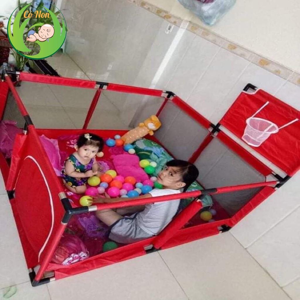 Lều bóng quây bóng hình vuông cho bé