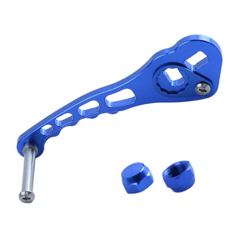 Fishing Spinning Reel Handle Metal Rocker Arm Reel Replacement Power Handle Grip, Optional Colors