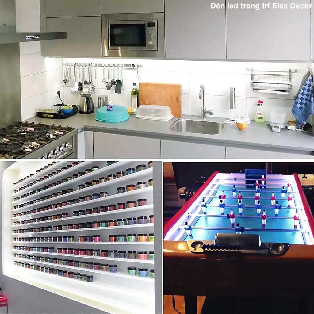 Dây Đèn Led Dài 5M Đổi Màu Đèn Led Trang Trí Phòng Ngủ RGB 5050 Nhiều Màu Điều Khiển Bluetooh Từ Xa