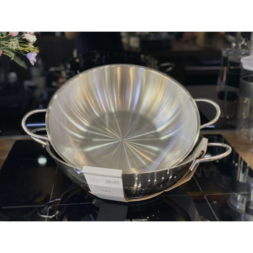 Chảo Sâu Lòng SILIT WOK 32cm, Chảo Xào Đức, Thiết Kế Tiện Lợi, Hiện Đại, Chất Liệu Thép Không Gỉ, Nhập Khẩu Đức, Hàng Chính Hãng