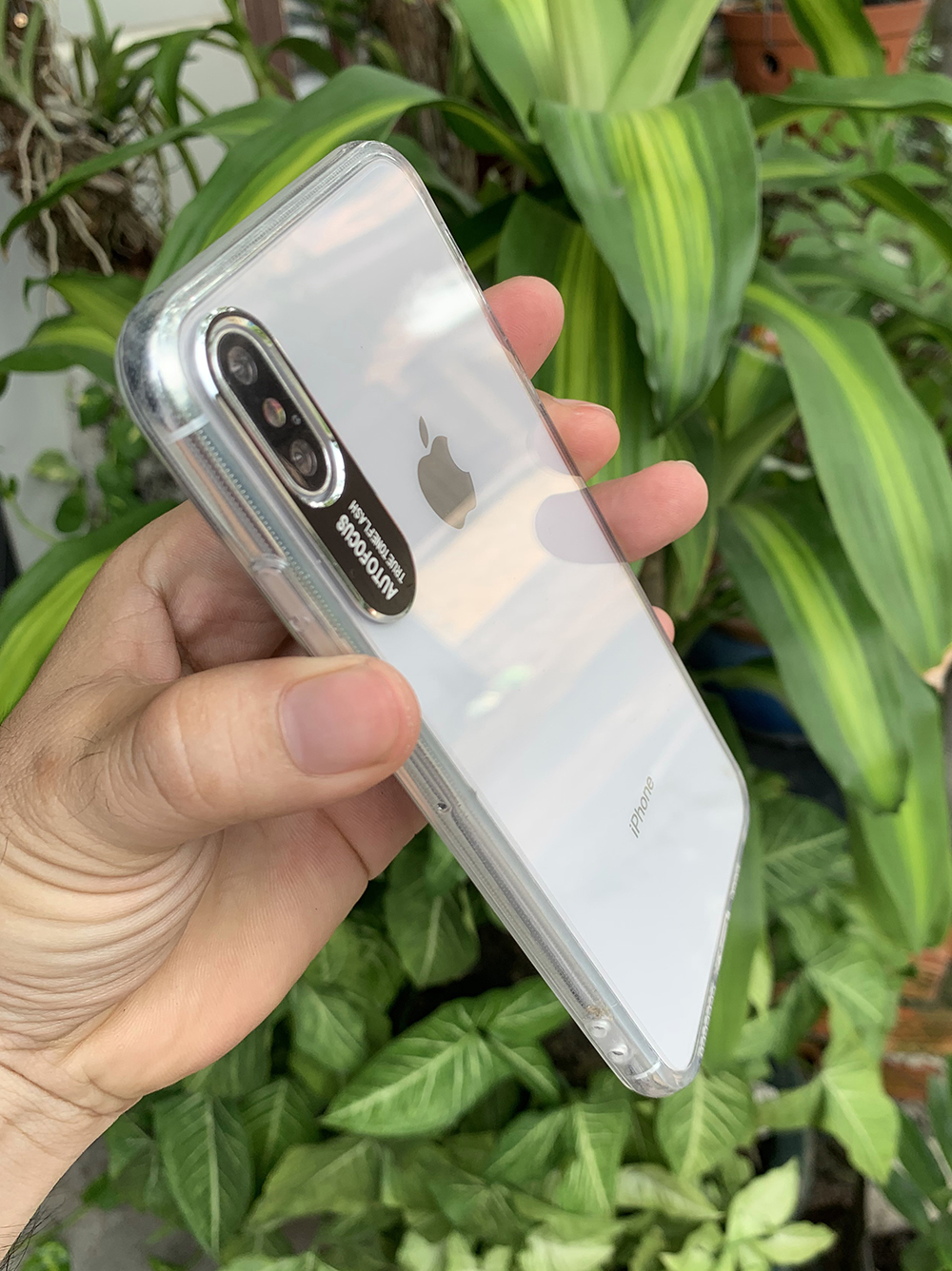 Ốp lưng bảo vệ camera dành cho iPhone XS MAX - Màu đen