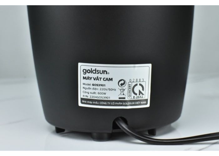 Máy Vắt Cam Tự Động Goldsun GOS3901 Hai Đầu Vắt Công Suất 600W - Hàng chính hãng Goldsun