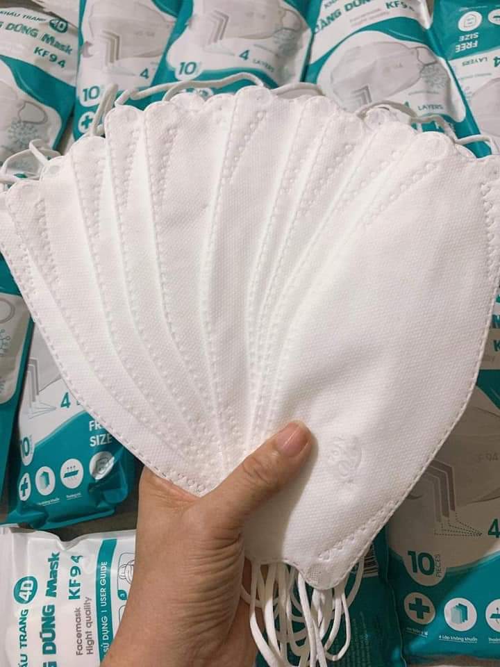 Sét 50 khẩu trang 4D kf94