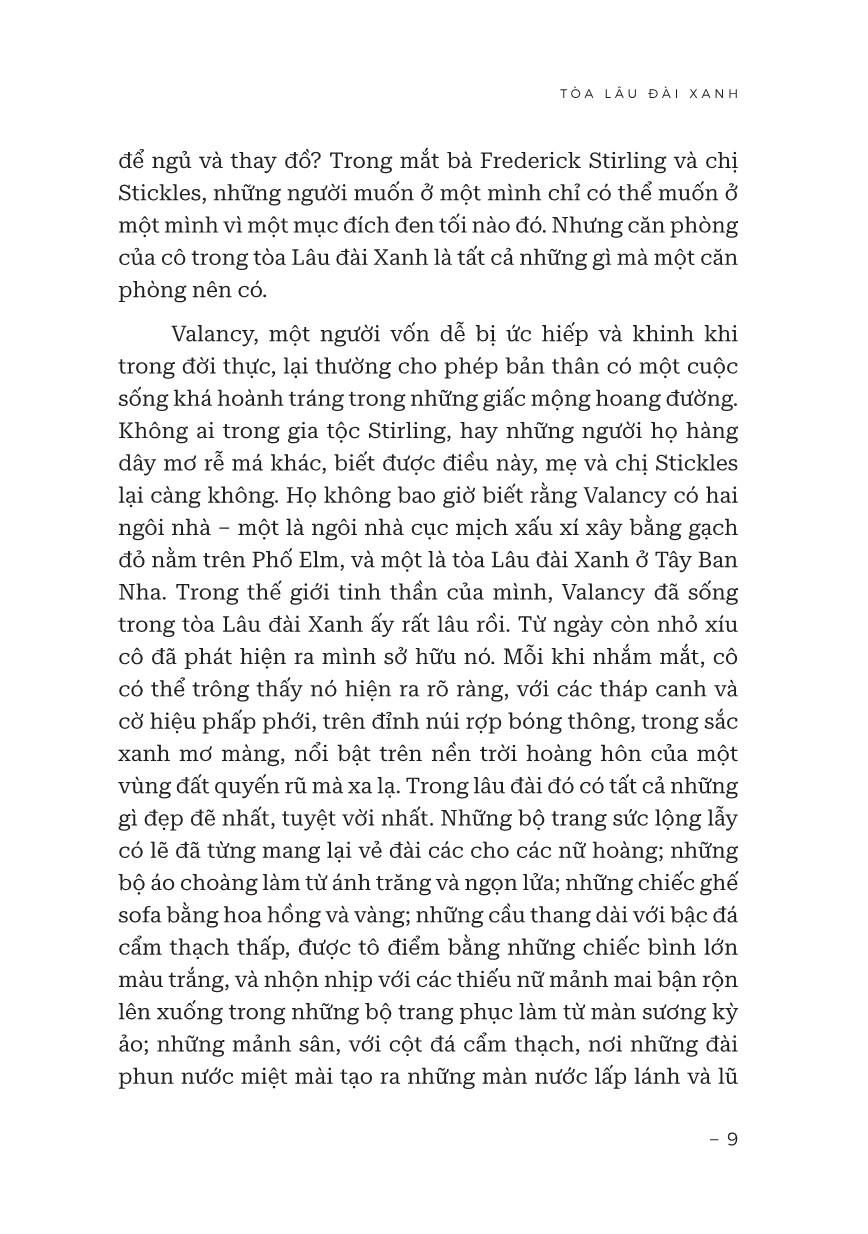 Sách - Tòa Lâu Đài Xanh