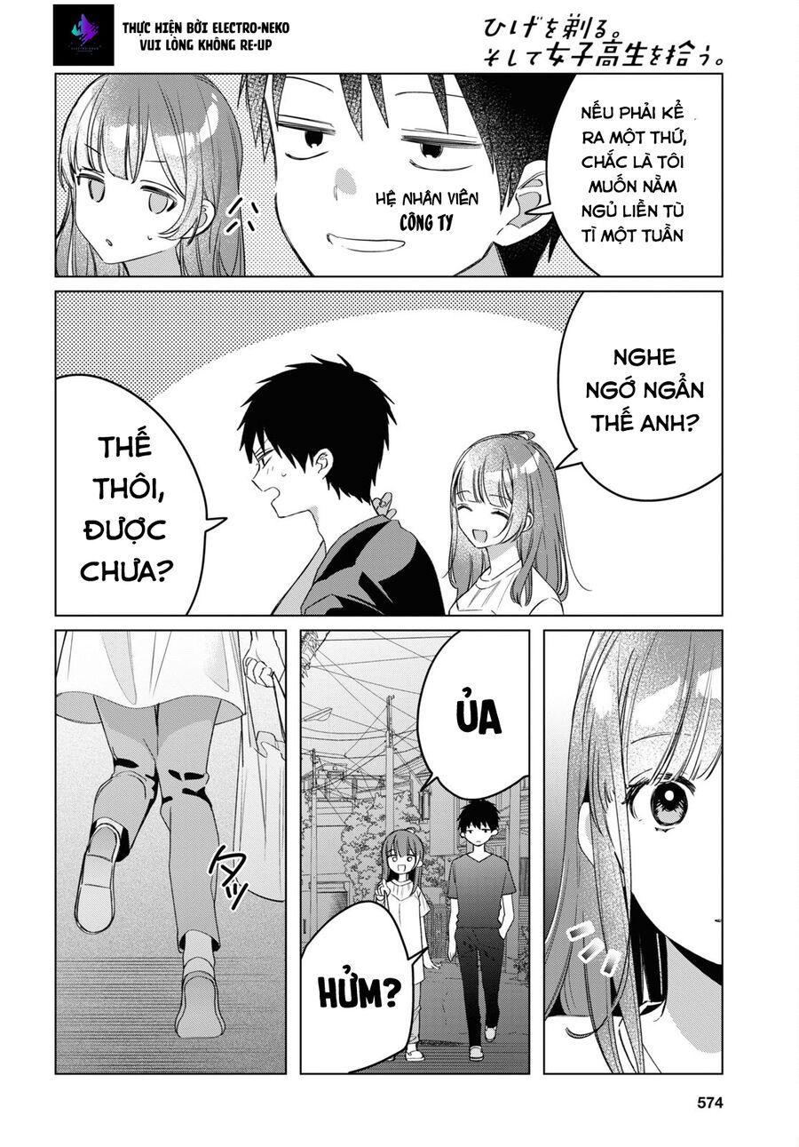 hige wo soru. soshite joshikosei wo hirou. chapter 40 6