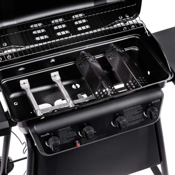 Bếp nướng Gas Landmann Char-Broil 467620417 Classic 4 đầu đốt, có đầu đốt phụ Hàng chính hãng
