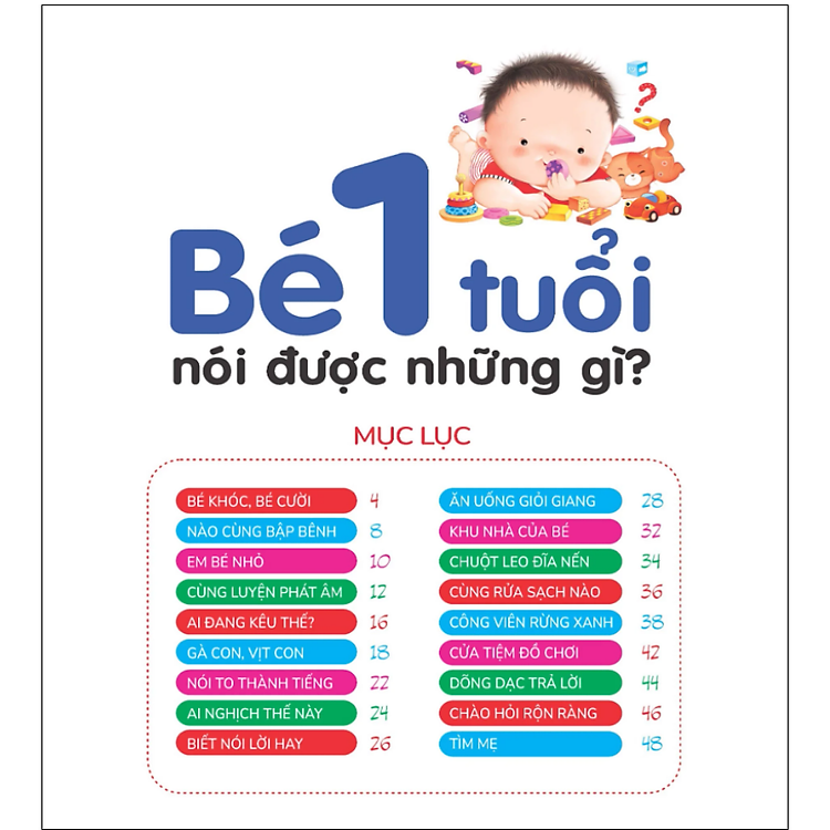 Sách Hiểu Từng Tuổi Con: ( Từ 1-3 tuổi)