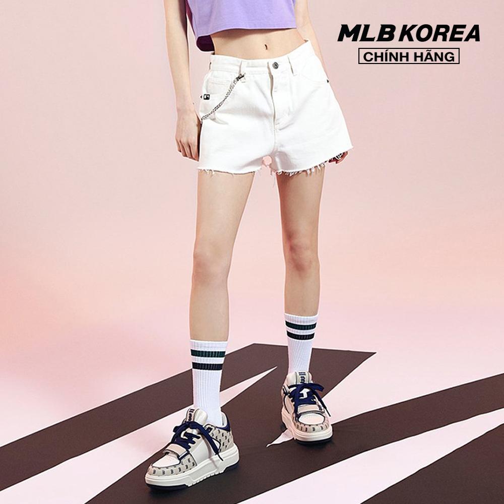 MLB - Giày sneakers unisex cổ thấp Chunky Liner Mid Classic Monogram 3ASXLM13N-43BGL