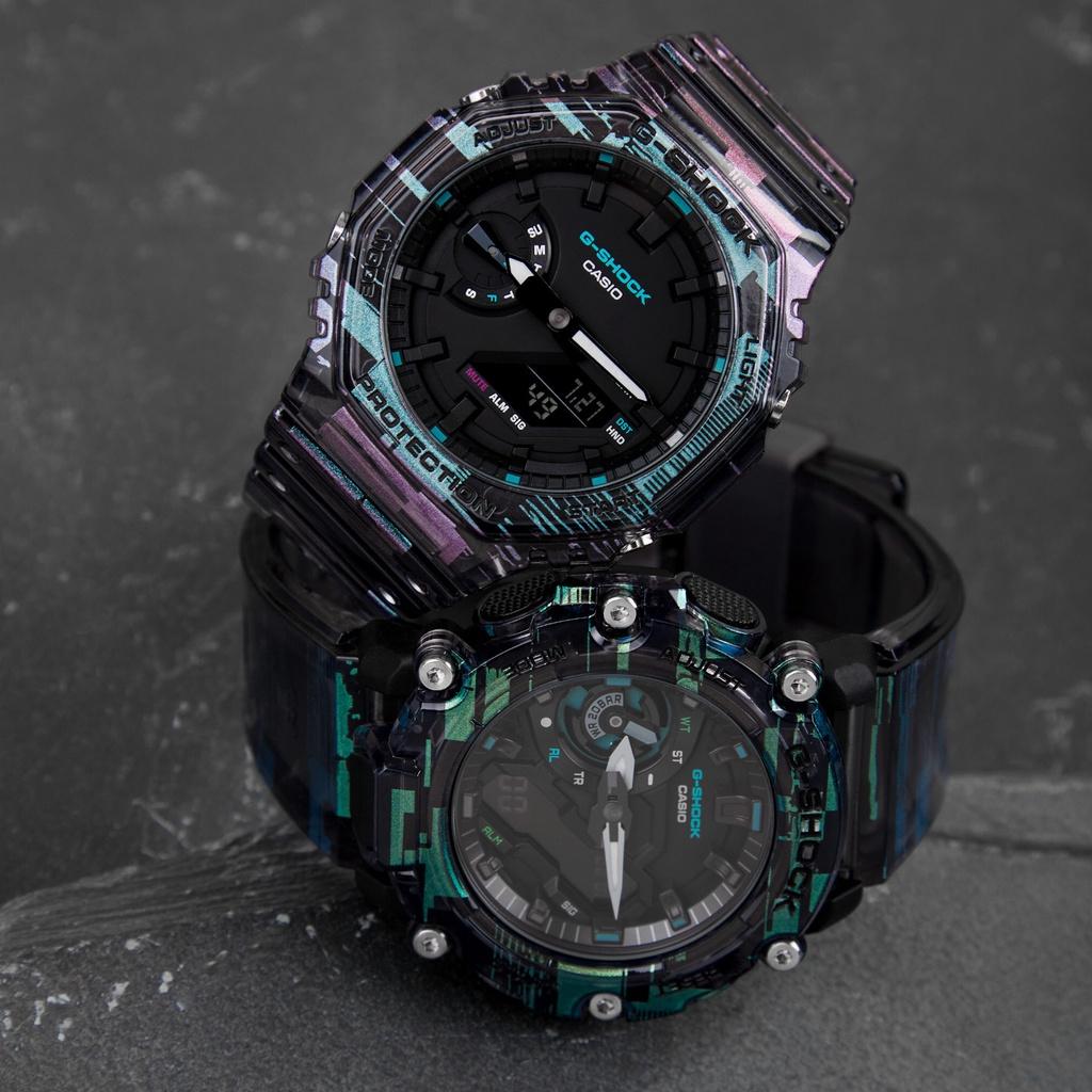 Đồng Hồ Nam Casio G-Shock GA-2100NN-1A Chính Hãng - GA-2100NN-1ADR Carbon Core