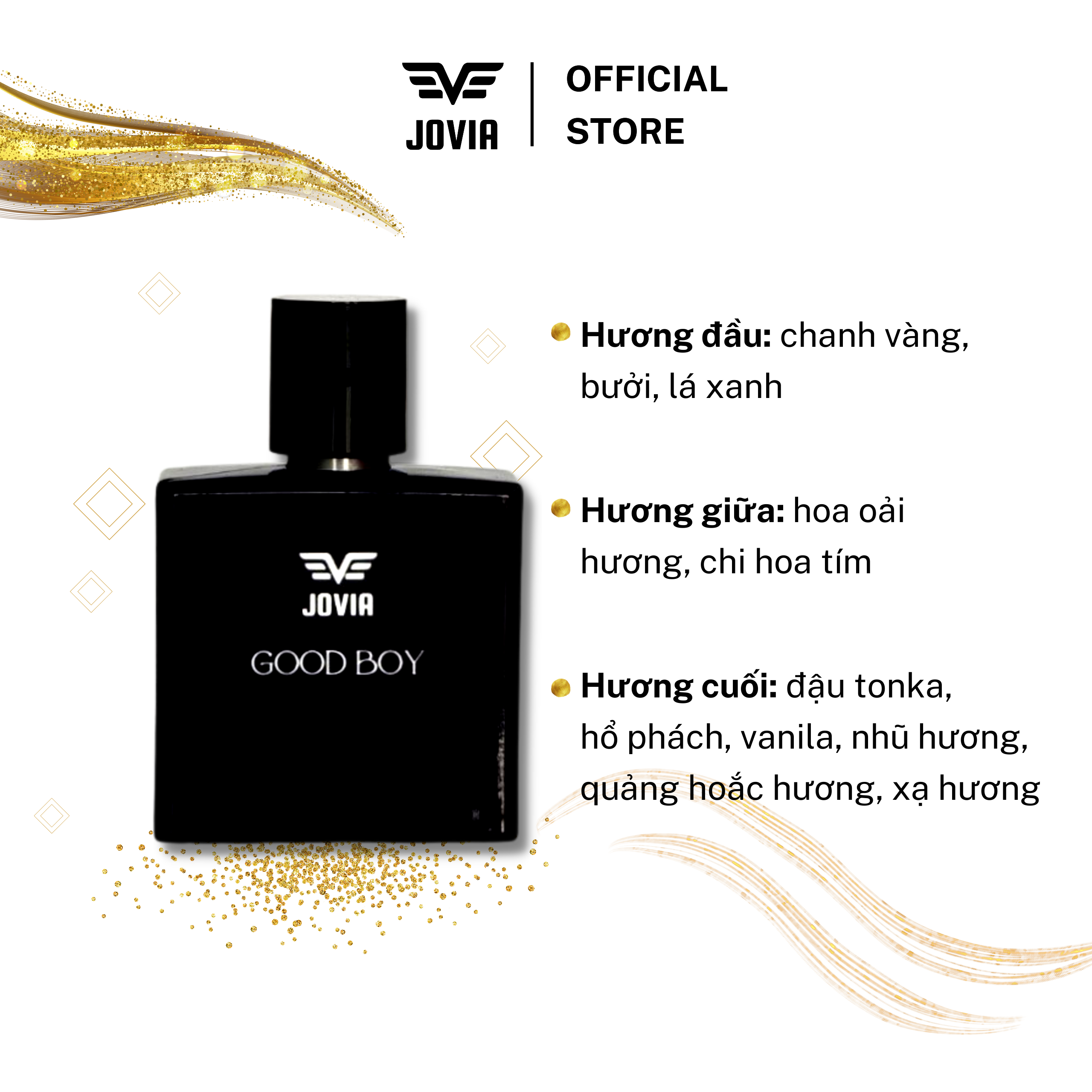 NƯỚC HOA NAM CAO CẤP GOOD BOY 30ML