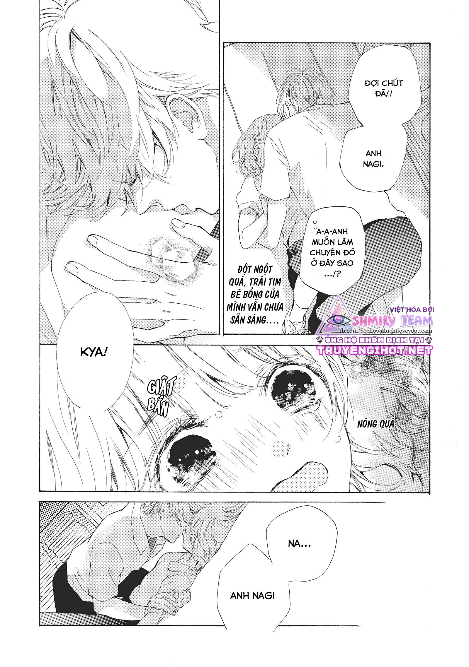 anh có thể hôn em mỗi ngày được không? chapter 9.1 8