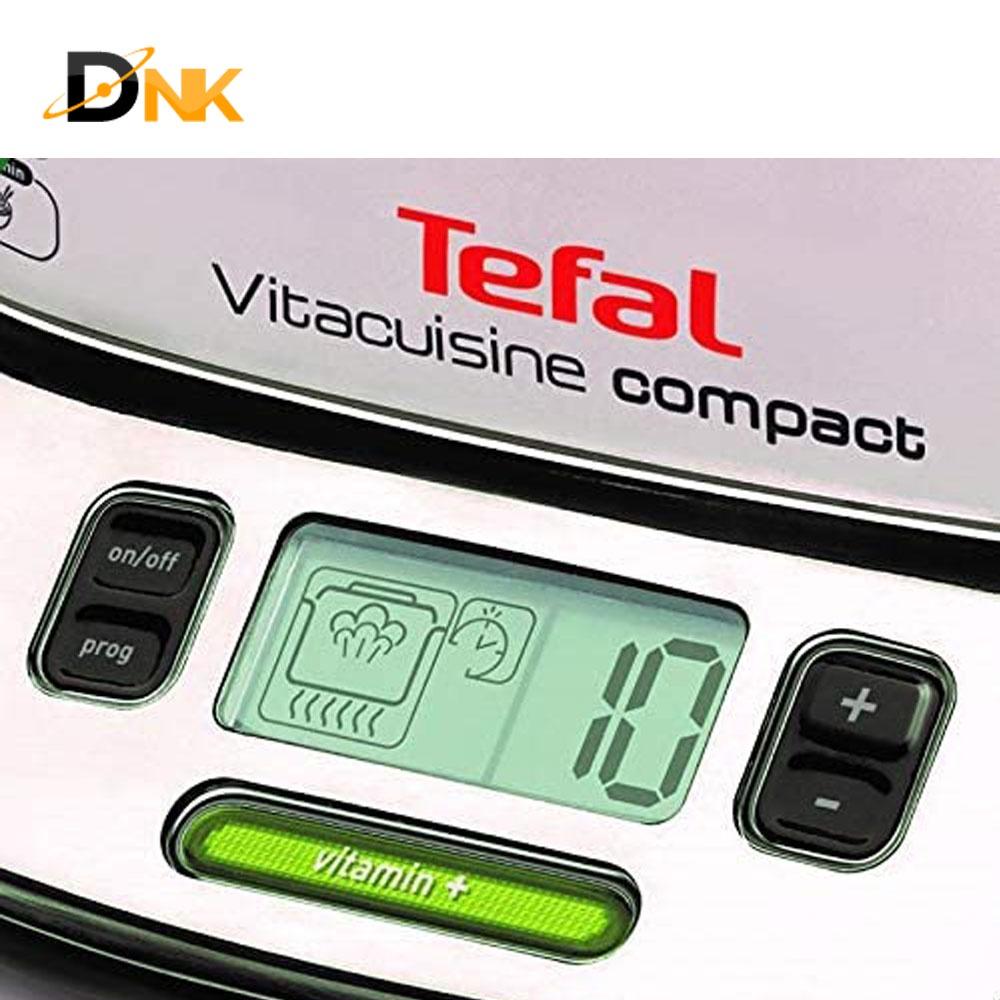 Nồi Hấp Nhỏ Gọn Tefal VS4003, 3 Tầng, Vitamin+ - CAM KẾT HÀNG NHẬP KHẨU ĐƯC BỞI DNK