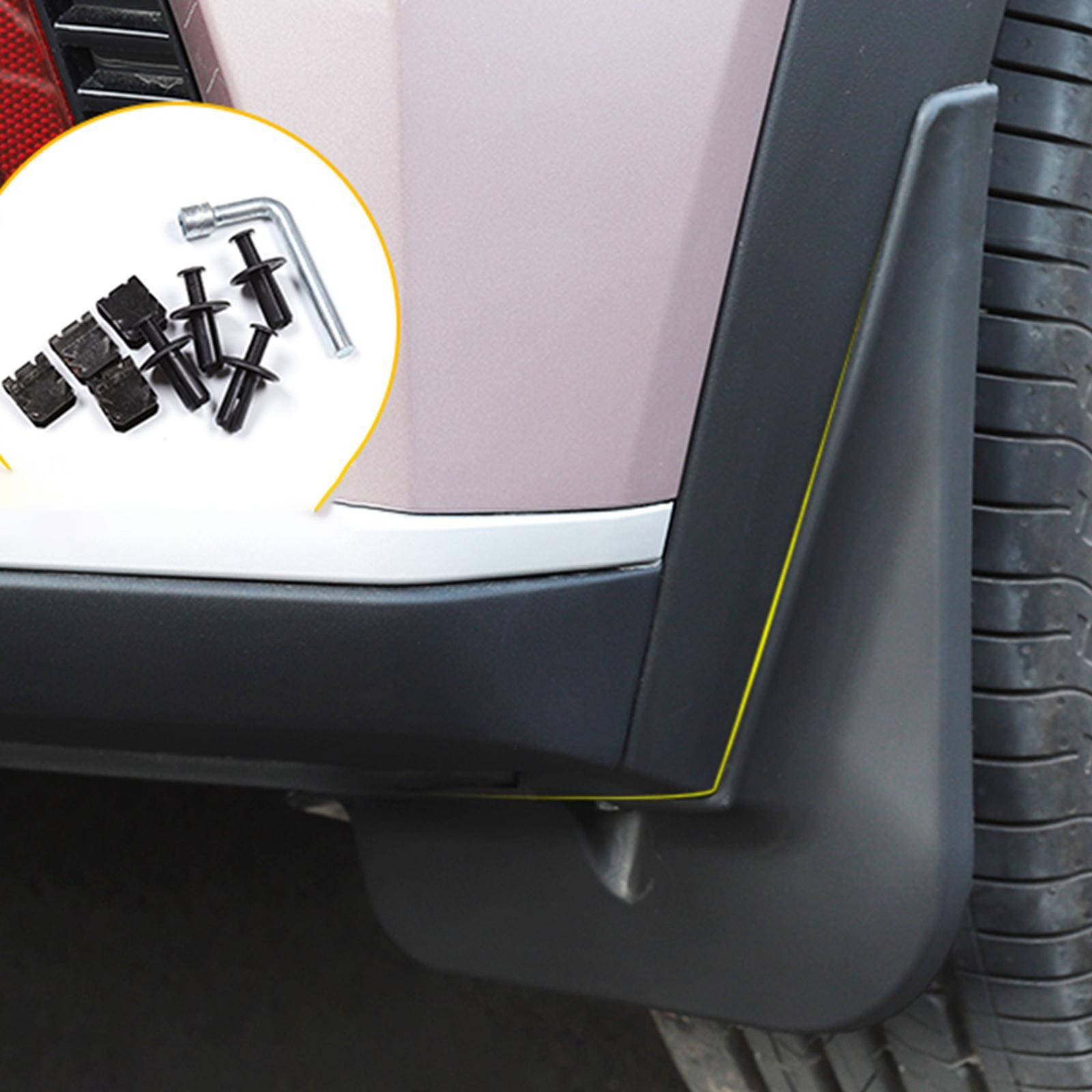 Set of 4 Mud Flaps Guards Accessories for Byd Dolphin