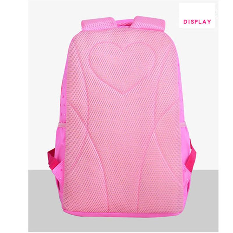 Cao Quatily Trẻ Học Túi 3 In Hình Học Ba Lô Cho Bé Gái Thiếu Niên Schoolbag Chống Nước Túi Sách Trẻ Em Bagpack