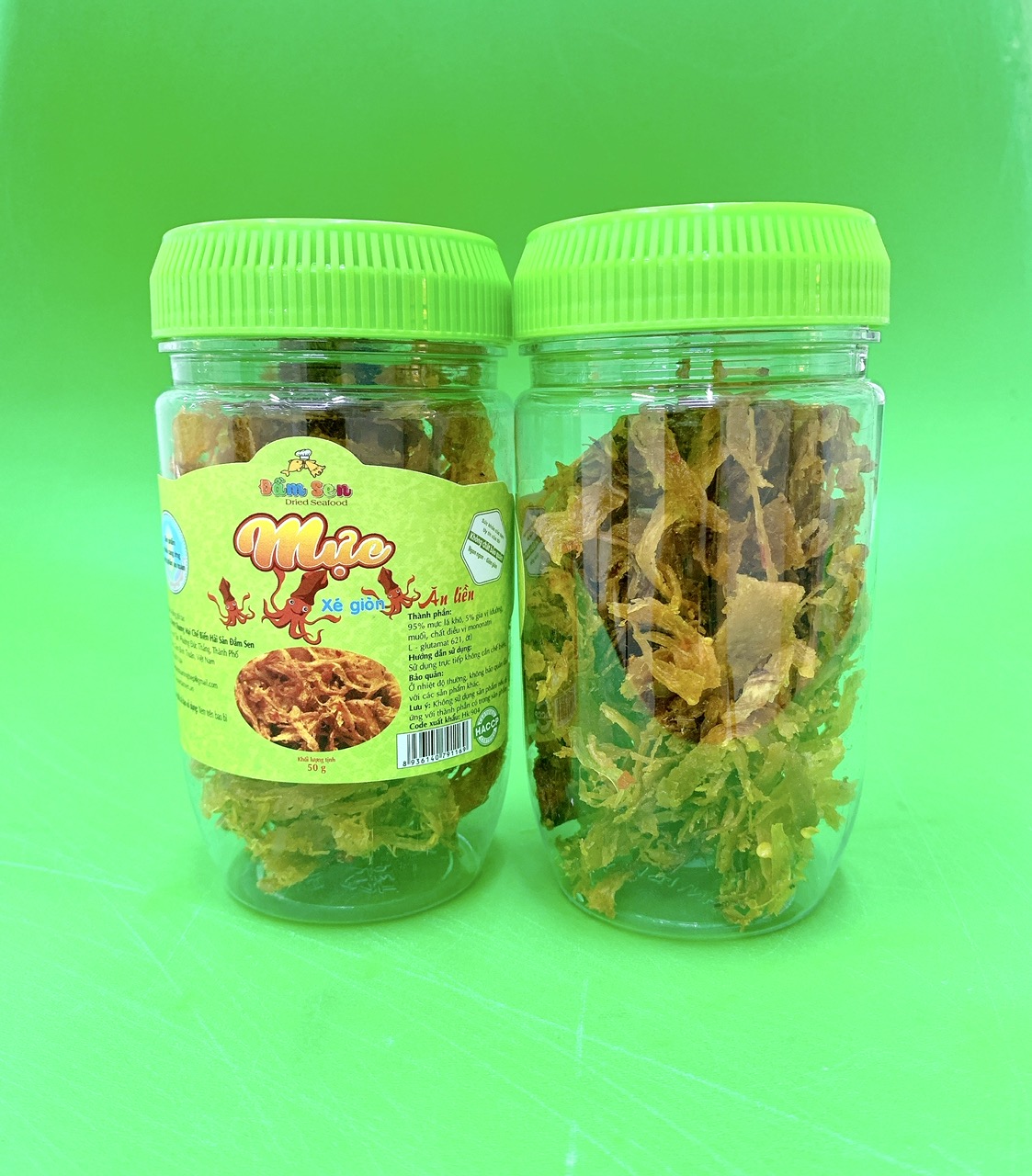 Đặc Sản Bình Thuận - Mực Xé Giòn Đầm Sen - 1Kg - Ocop 4 Sao