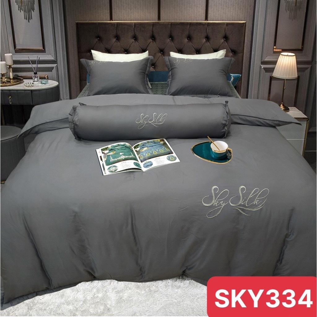 Bộ ga phủ lụa tencel mềm mát
