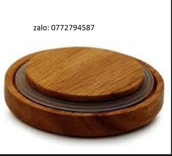 Hũ Thủy Tinh Ocean Pop Jar Wooden Lid Cao cấp - Nắp Gỗ - 750ML