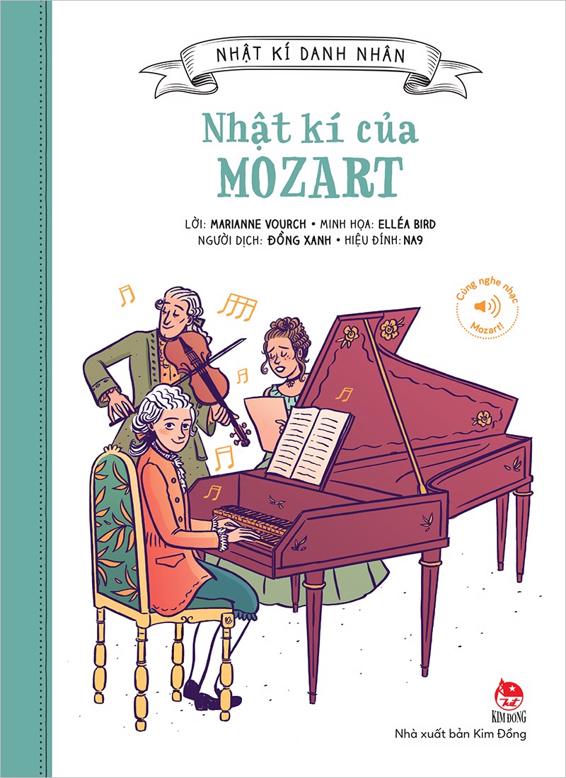 Sách - Nhật kí danh nhân: Nhật kí của Mozart