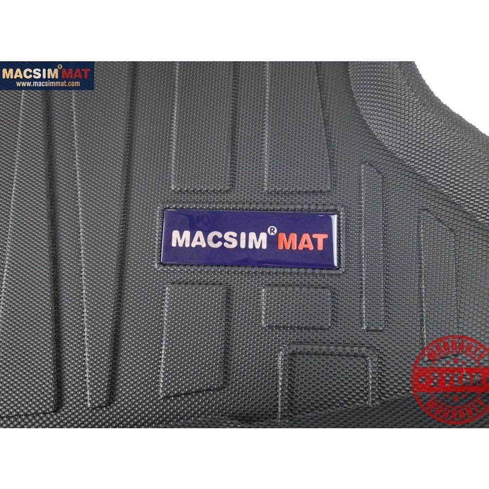 Thảm lót cốp xe ô tô Hyundai I30 2018-đến nay nhãn hiệu Macsim chất liệu TPV màu đen hàng loại 2