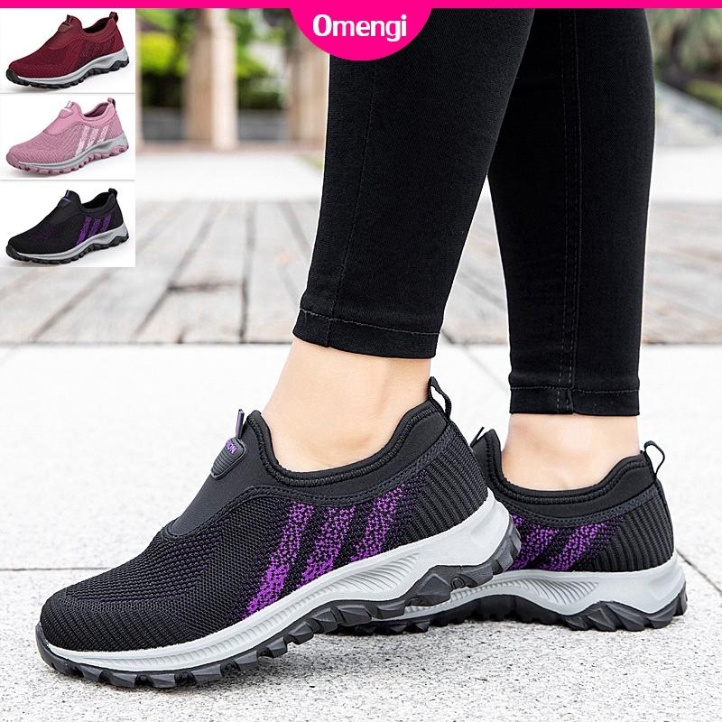 Giày Sneaker Thể Thao Nữ Màu Đen