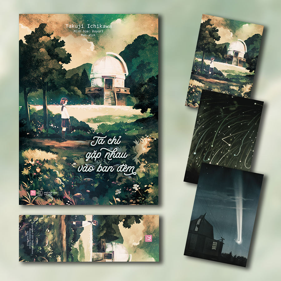 Ta Chỉ Gặp Nhau Vào Ban Đêm + 01 bookmark)